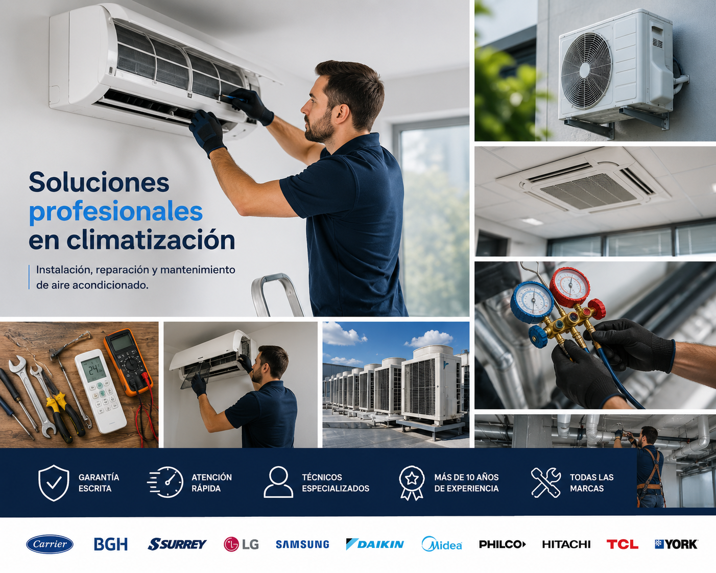 Soluciones profesionales en climatizacion